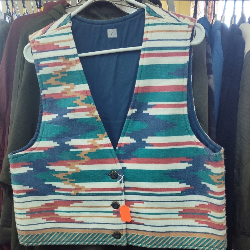 Colorful Patterned Vest